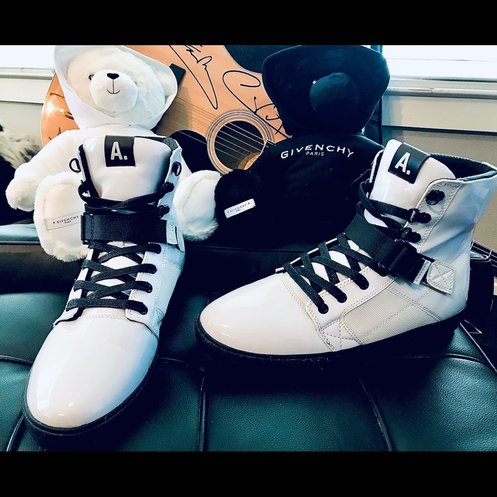 Aldo Men’s Shoes White Patent Leather Size US 11